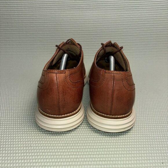 Cole Haan Original Grand Wingtip Oxford Shoes Men’s Size 11.5M C26471 Brown - Picture 4 of 9